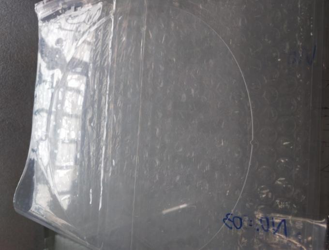 Window Substrate Al2O3 6 Inch Sapphire Window Substrates Wafer DSP Notch High Precision ...