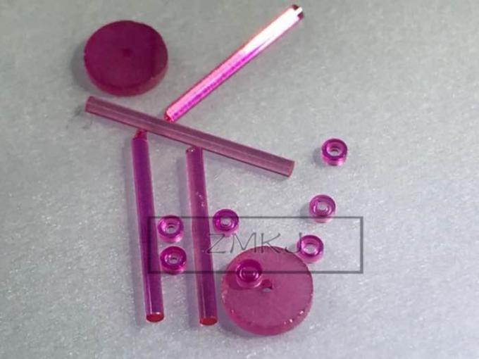 Customized Size Laser Sapphire Crystal High Hardness Anti Corrosion